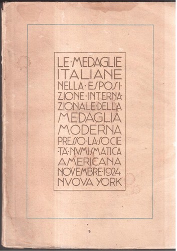 Medaglie italiane esposizione - medaglie,