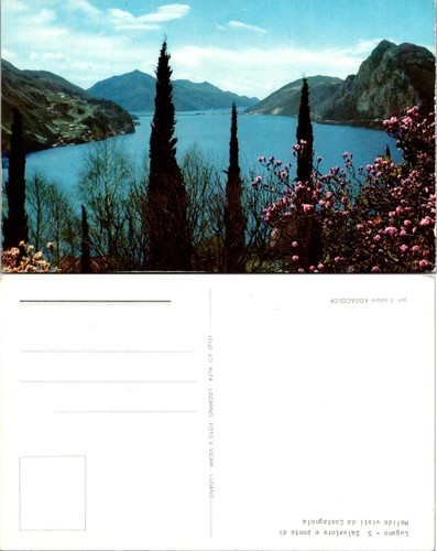 Lugano svizzera cartolina - lugano, s