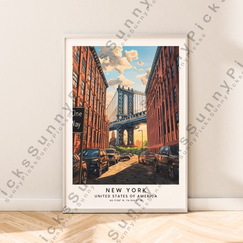 New york illustrazione stampa - york,
