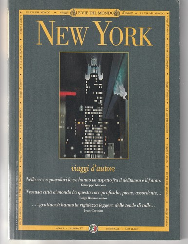 New york viaggi autore - york., le